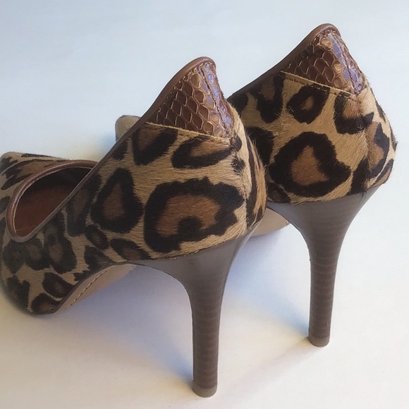 Sam Edelman Leopard Print High Heels - Picture 3 of 13